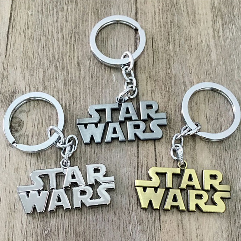 Star wars metal engraved custom keychain from China manufacturer