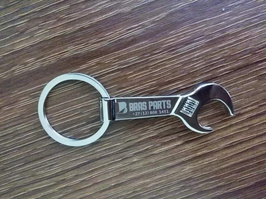 Factory blank cheap Metal Opener keychain with custom logo