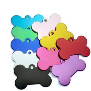 Aluminium dog tag with Anodizing color 
