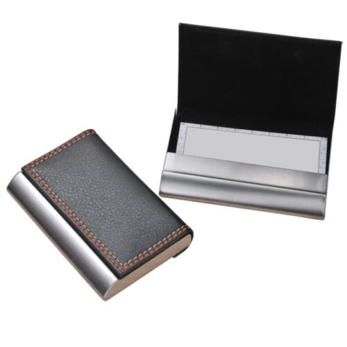 Leather Blank PU name card case