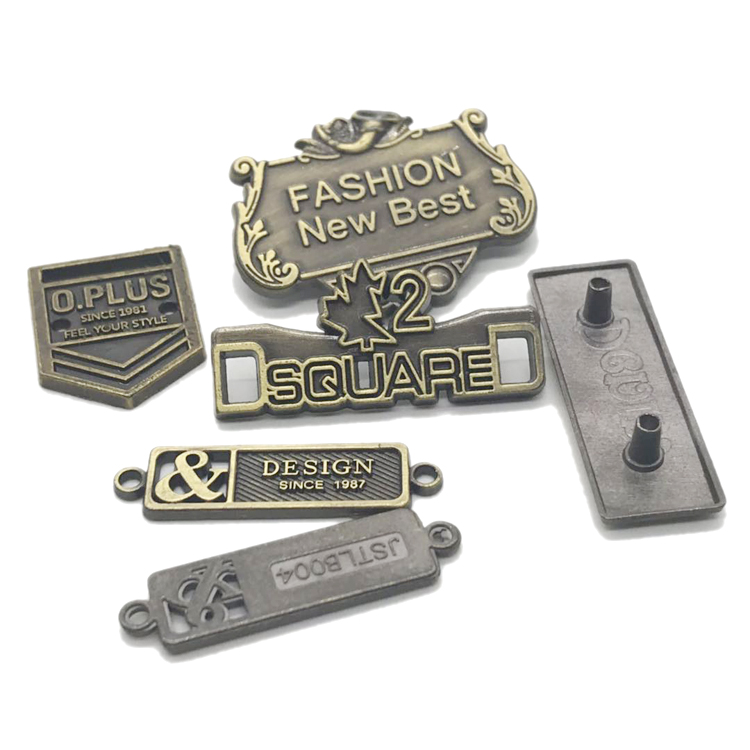 Custom metal furniture name plates
