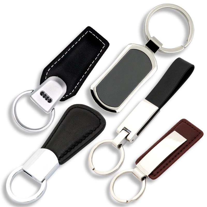 Custom leather promotional key holder