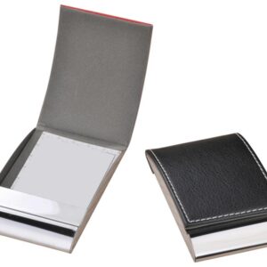 Stainless steel PU name card case