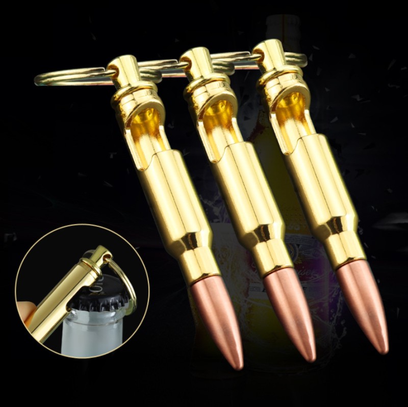 Bullet keychain opener with custom logo - Gowin Gifts Co.,Ltd.