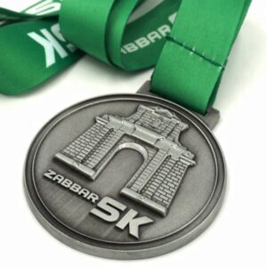 Custom 5K medals 3D engraved for race